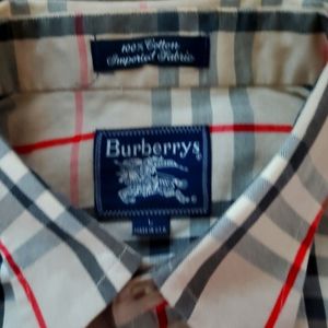 Mens Burberry dress shirt.
